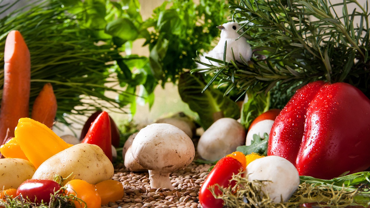 Fresh vegetables